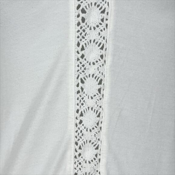 San Francisco City Lights Gypsy Girl Lace Cami Tank Top White Size XL NEW - Picture 5 of 8